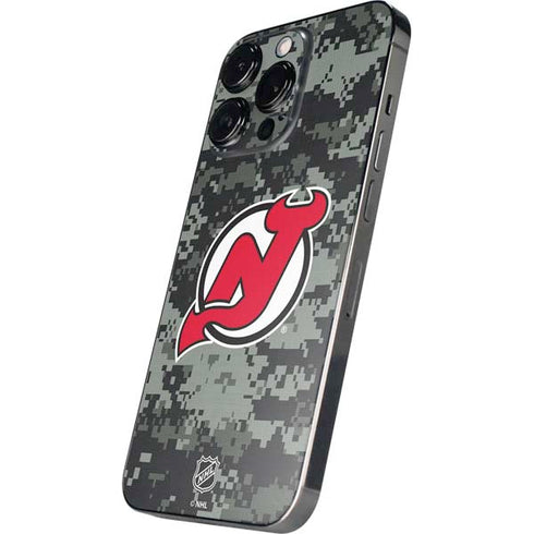 NHL New Jersey Devils Camo iPhone 16 Pro Max Skin