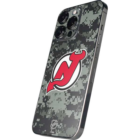 NHL New Jersey Devils Camo iPhone 16 Pro Skin