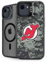NHL New Jersey Devils Camo iPhone 16e Kickstand Case