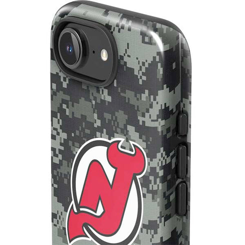 NHL New Jersey Devils Camo iPhone 16e Impact Case