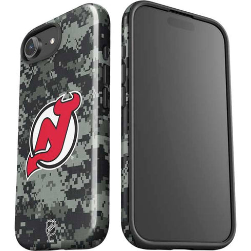 NHL New Jersey Devils Camo iPhone 16e Impact Case