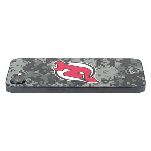 NHL New Jersey Devils Camo iPhone 16e Skin