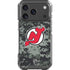 NHL New Jersey Devils Camo iPhone 18 Pro Clear Case