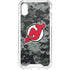 NHL New Jersey Devils Camo iPhone XS Clear Case