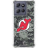 NHL New Jersey Devils Camo Moto G Stylus 5G (2025) Clear Case