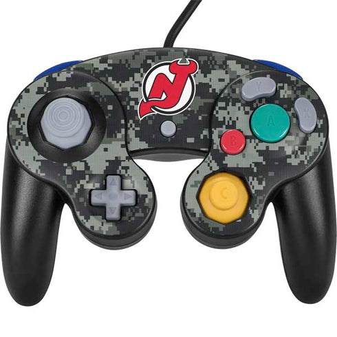NHL New Jersey Devils Camo Nintendo Skins