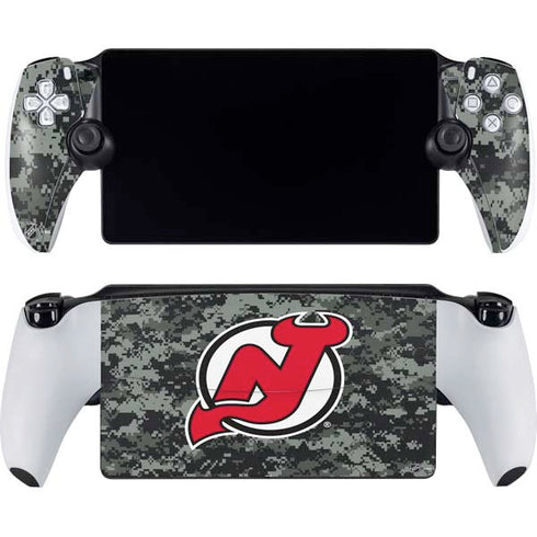 NHL New Jersey Devils Camo PlayStation Portal Remote Player Skin