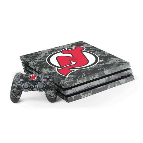 NHL New Jersey Devils Camo PlayStation PS4 Skins