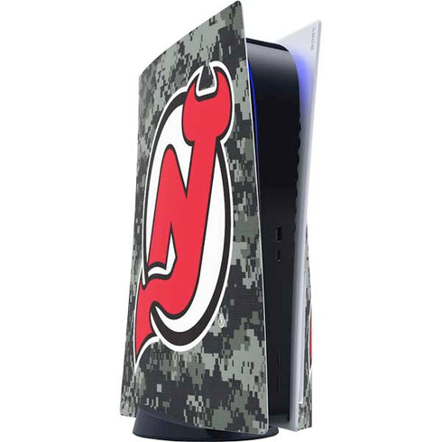 NHL New Jersey Devils Camo PlayStation PS5 Skins