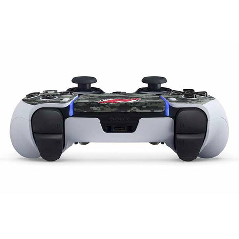 NHL New Jersey Devils Camo PS5 DualSense Edge Pro Controller Skin