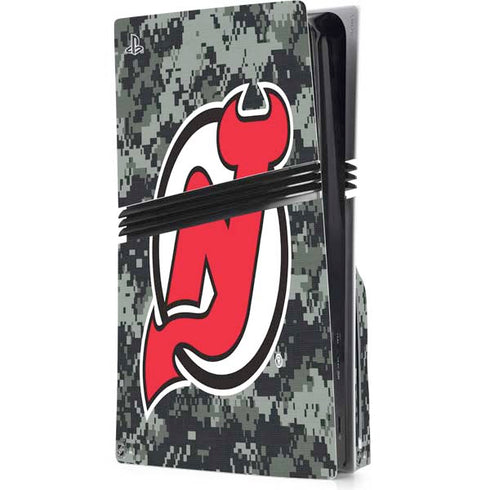 NHL New Jersey Devils Camo PlayStation PS5 Skins