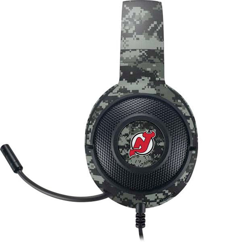 NHL New Jersey Devils Camo Razer Kraken X Skin