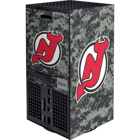 NHL New Jersey Devils Camo Xbox Series X Bundle Skin