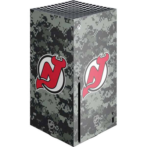 NHL New Jersey Devils Camo Xbox Series X Skins