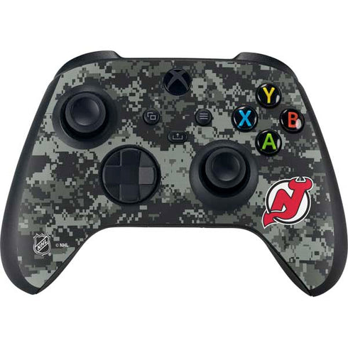 NHL New Jersey Devils Camo XBox Series X Digital Edition Bundle Skin