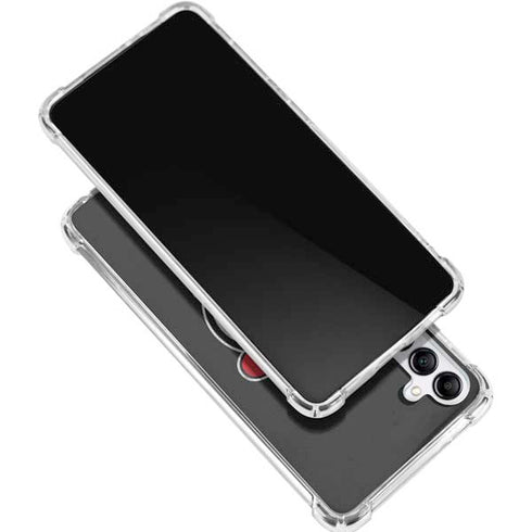 NHL New Jersey Devils Distressed Galaxy A16 5G Clear Case