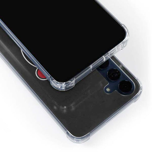 NHL New Jersey Devils Distressed Galaxy A55 5G Clear Case
