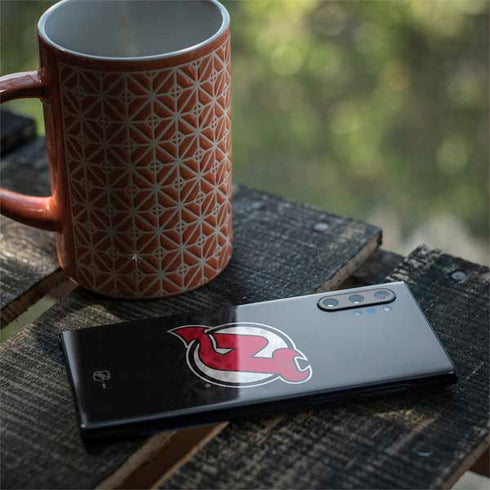 NHL New Jersey Devils Distressed Galaxy Note 10 Plus Skin