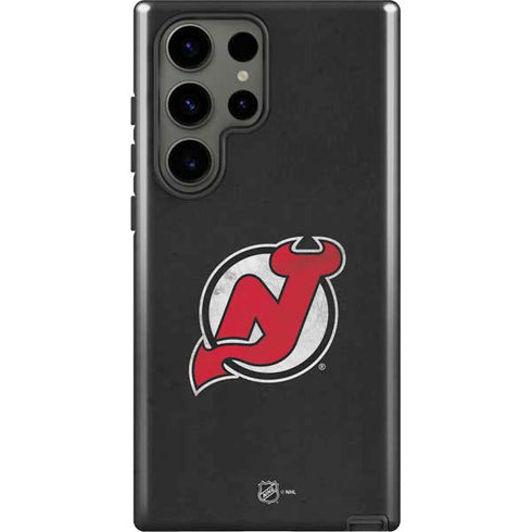 NHL New Jersey Devils Distressed Galaxy S23 Ultra Pro Case