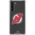 NHL New Jersey Devils Distressed Galaxy S24 FE Clear Case