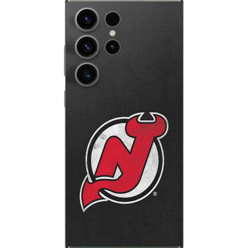 NHL New Jersey Devils Distressed Galaxy S25 Ultra Skin