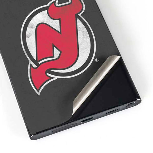 NHL New Jersey Devils Distressed Galaxy S24 Ultra Skin