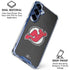 NHL New Jersey Devils Distressed Galaxy S25 Plus Clear Case