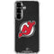 NHL New Jersey Devils Distressed Galaxy S26 Plus Clear Case