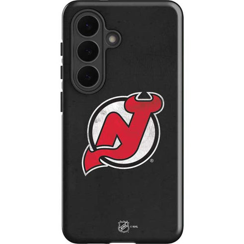 NHL New Jersey Devils Distressed Galaxy S26 Plus Impact Case
