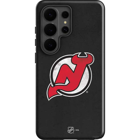 NHL New Jersey Devils Distressed Galaxy S26 Ultra Impact Case