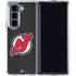 NHL New Jersey Devils Distressed Galaxy Z Fold5 5G Clear Case