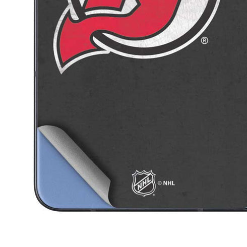 NHL New Jersey Devils Distressed Galaxy Z Fold5 5G Skin