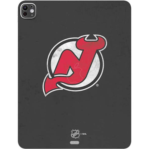 NHL New Jersey Devils Distressed iPad Pro 13in M4 (2024) Skin