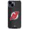 NHL New Jersey Devils Distressed iPhone 15 Clear Case