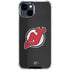 NHL New Jersey Devils Distressed iPhone 15 Clear Case