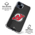 NHL New Jersey Devils Distressed iPhone 15 Clear Case