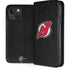 NHL New Jersey Devils Distressed iPhone 15 Plus Folio Case