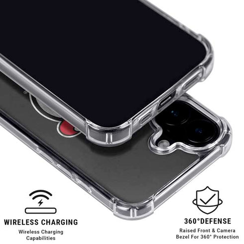 NHL New Jersey Devils Distressed iPhone 16 MagSafe Case