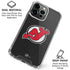 NHL New Jersey Devils Distressed iPhone 16 Pro Max Clear Case