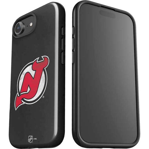 NHL New Jersey Devils Distressed iPhone 16e Impact Case