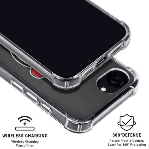 NHL New Jersey Devils Distressed iPhone 16e MagSafe Case