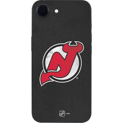 NHL New Jersey Devils Distressed iPhone 16e Skin