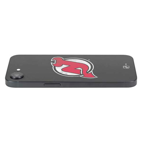 NHL New Jersey Devils Distressed iPhone 16e Skin