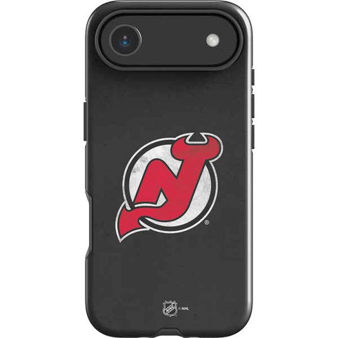 NHL New Jersey Devils Distressed iPhone 17 Air Impact Case