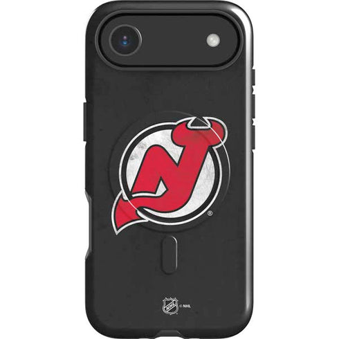 NHL New Jersey Devils Distressed iPhone 17 Air Magsafe Impact Case