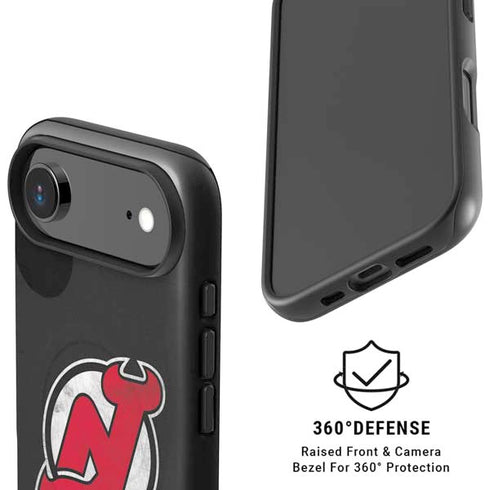 NHL New Jersey Devils Distressed iPhone 17 Air Magsafe Impact Case