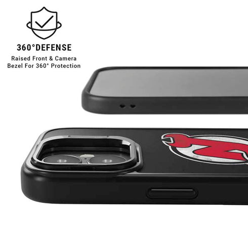 NHL New Jersey Devils Distressed iPhone 17 Kickstand Case