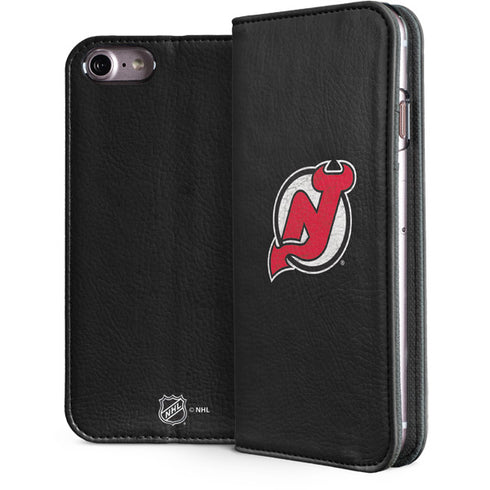NHL New Jersey Devils Distressed iPhone 8 Folio Case
