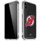NHL New Jersey Devils Distressed iPhone X/XS Clear Case