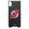 NHL New Jersey Devils Distressed iPhone XS Clear Case